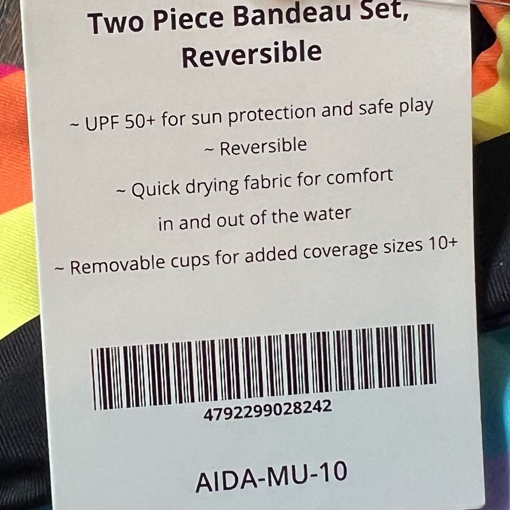 Limeapple REVERSIBLE Colorful Bikini - Picture 5 of 6